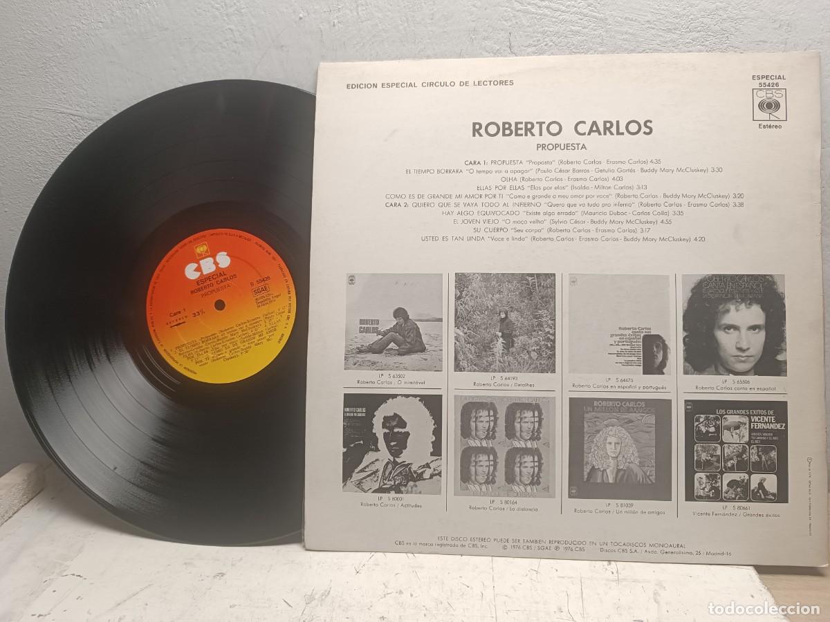 Discos de vinilo: Roberto Carlos &ndash; Propuesta LP 1976 - Foto 2