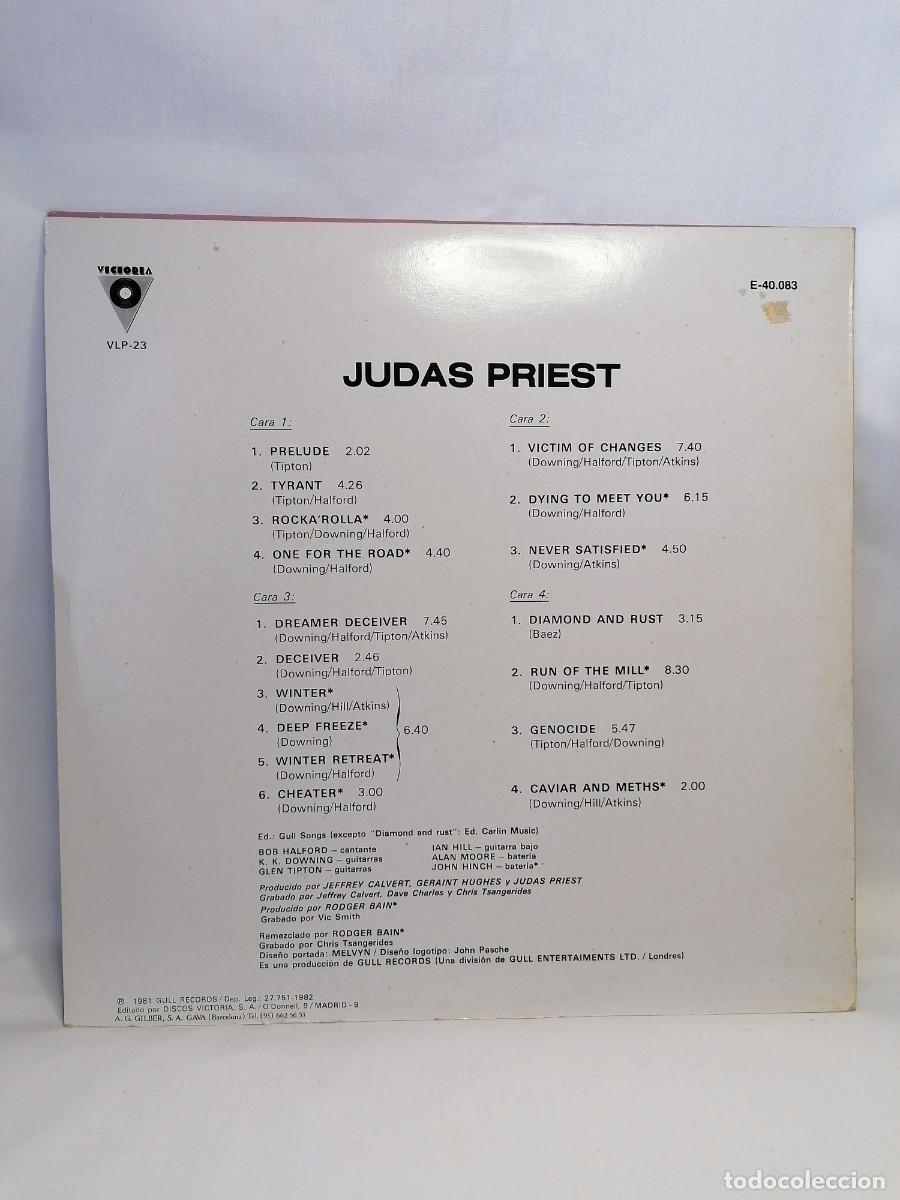 Discos de vinilo: Judas Priest - Hero, Hero LP Vinilo - Foto 2