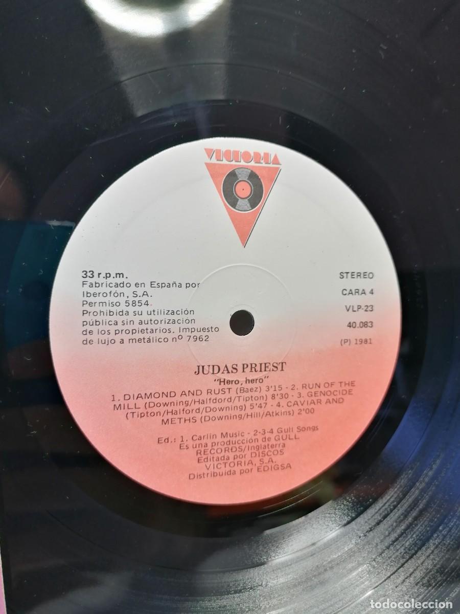 Discos de vinilo: Judas Priest - Hero, Hero LP Vinilo - Foto 3