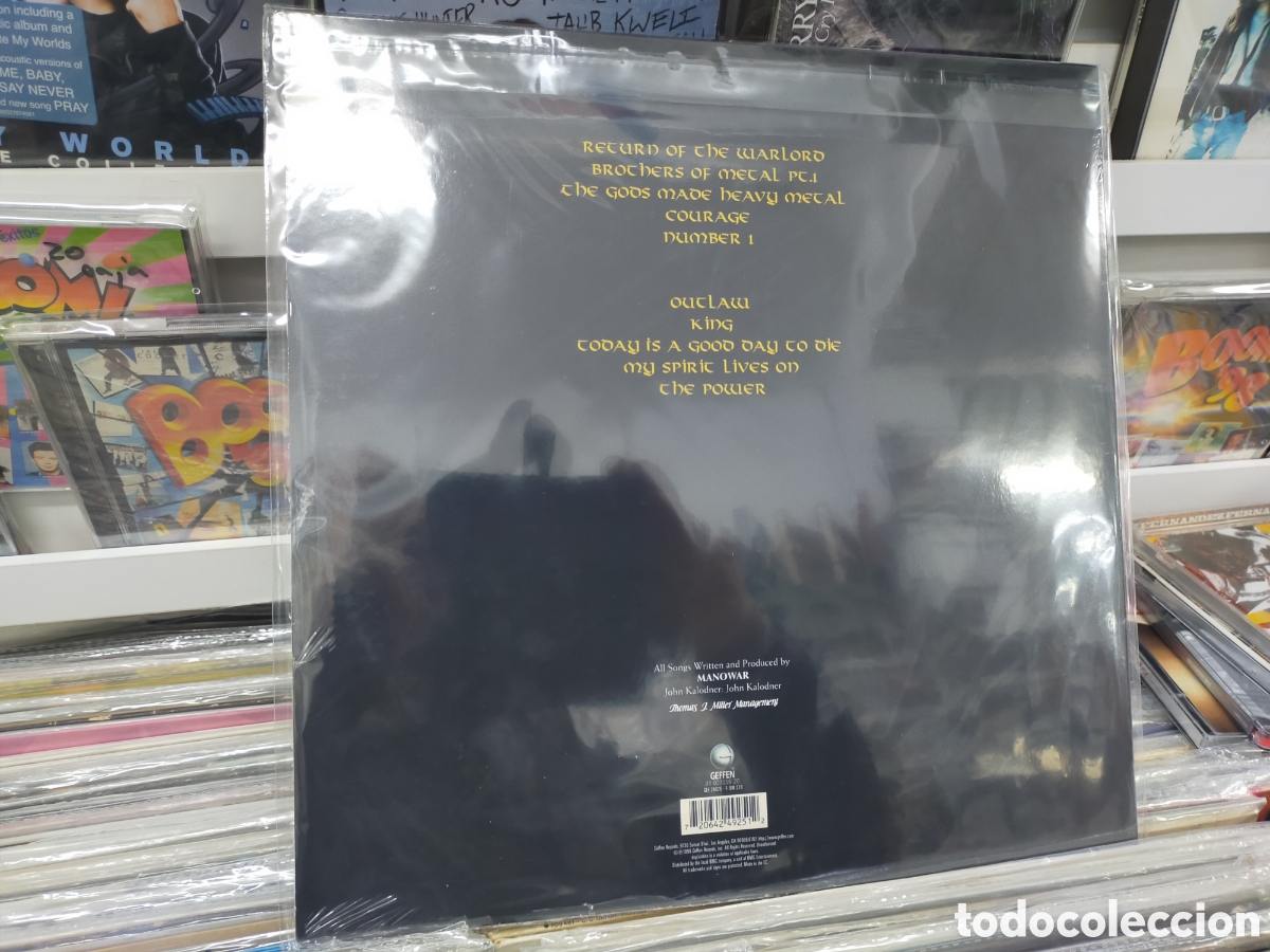Discos de vinilo: Manowar LP louder than hell precintado - Foto 2