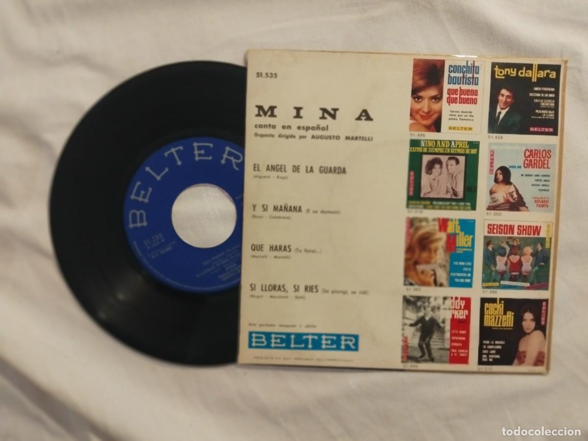 Discos de vinilo: MINA. QUE HARAS + 3 . EP BELTER 1965. - Foto 2