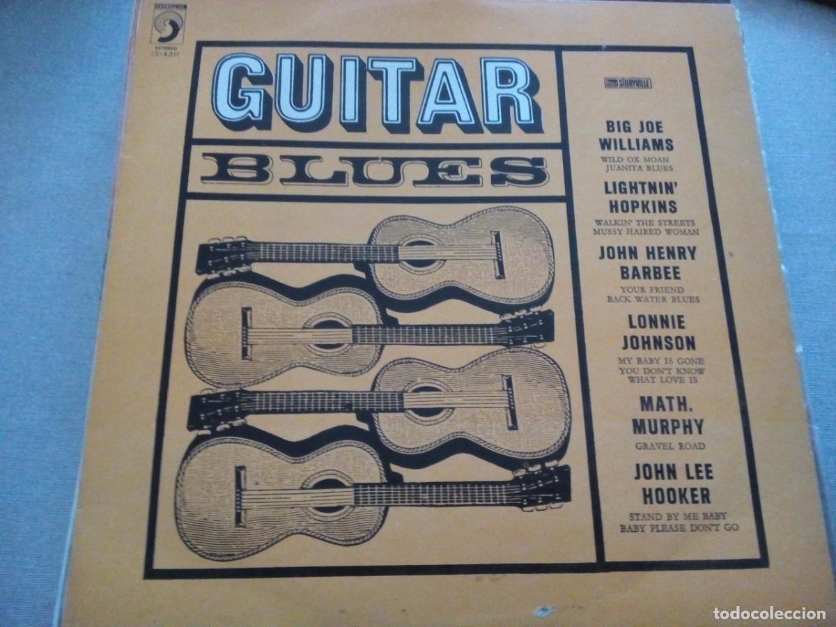 Discos de vinilo: Guitar Blues Various &lrm;&ndash; LP SPAIN - Foto 1