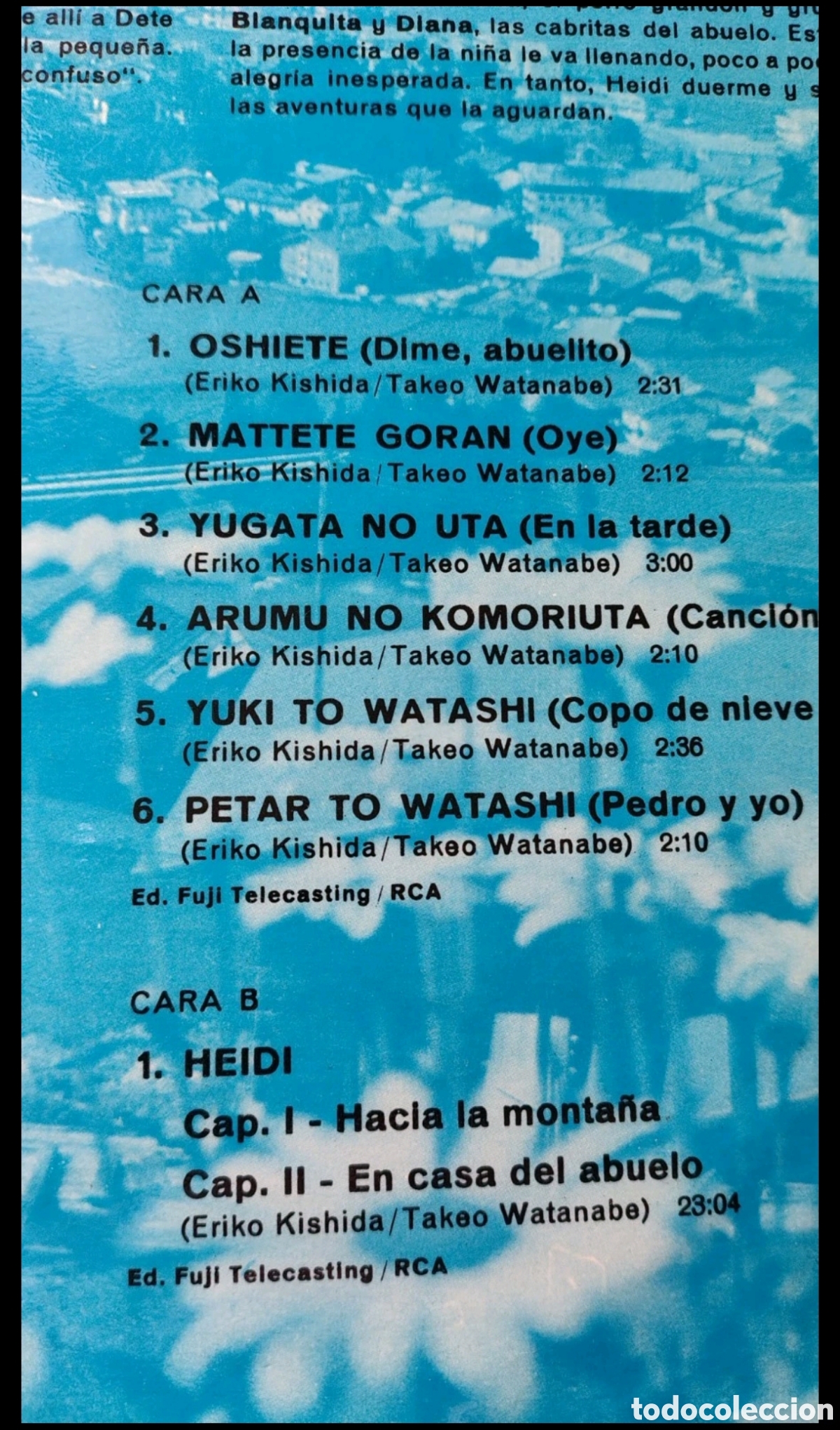 Discos de vinilo: Heidi, Banda sonora original de la serie de RTVE - Foto 2