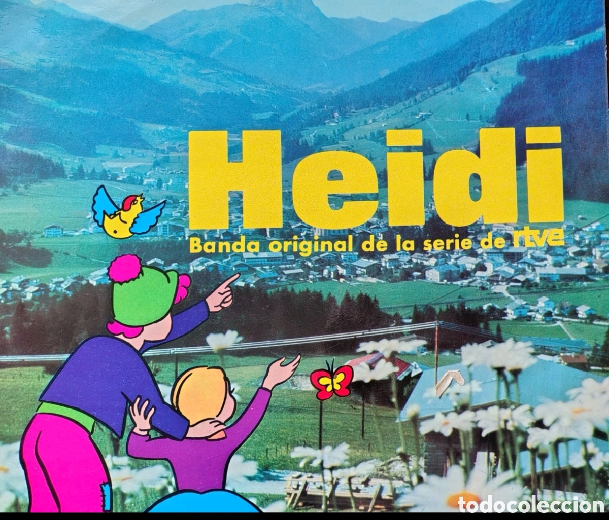 Discos de vinilo: Heidi, Banda sonora original de la serie de RTVE - Foto 1