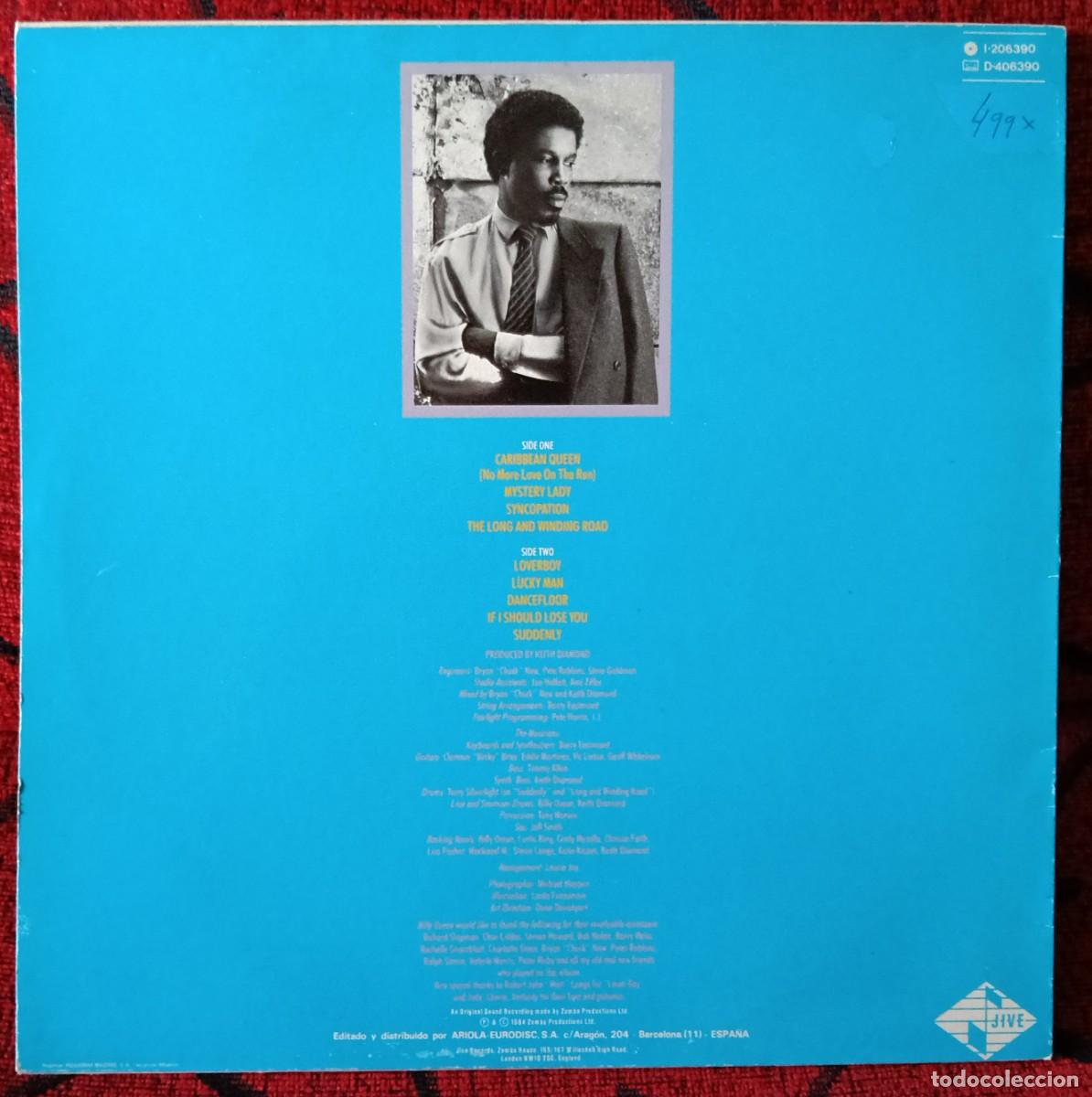 Discos de vinilo: BILLY OCEAN ** Suddenly ** VINILO LP 1984 - Foto 2