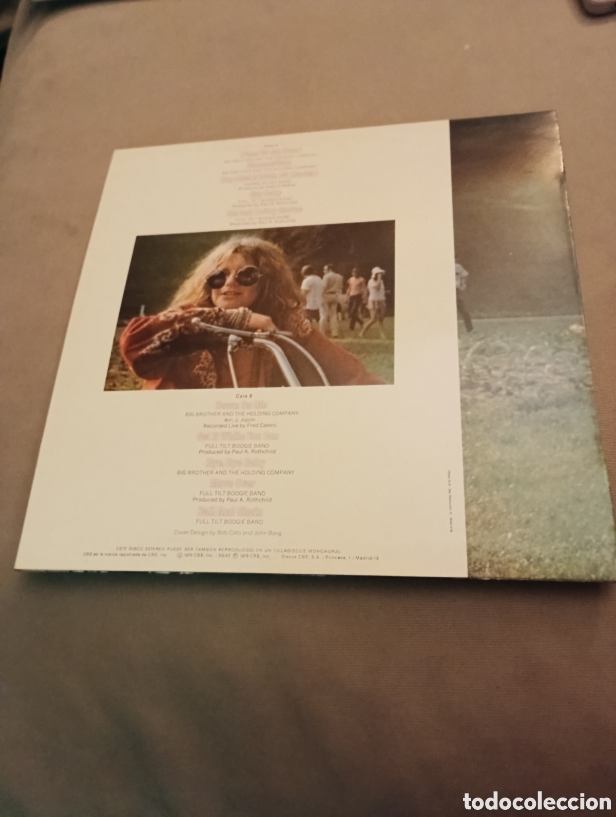 Discos de vinilo: JANIS JOPLIN &rdquo; GREATEST HITS &rdquo; - Foto 2