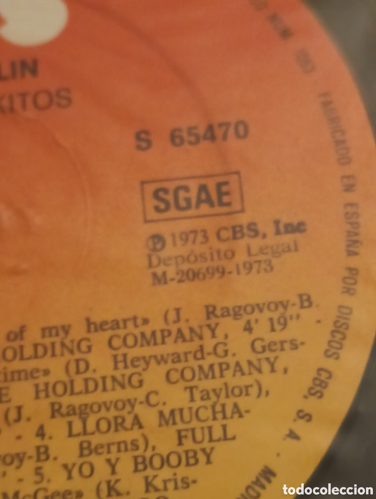 Discos de vinilo: JANIS JOPLIN &rdquo; GREATEST HITS &rdquo; - Foto 5