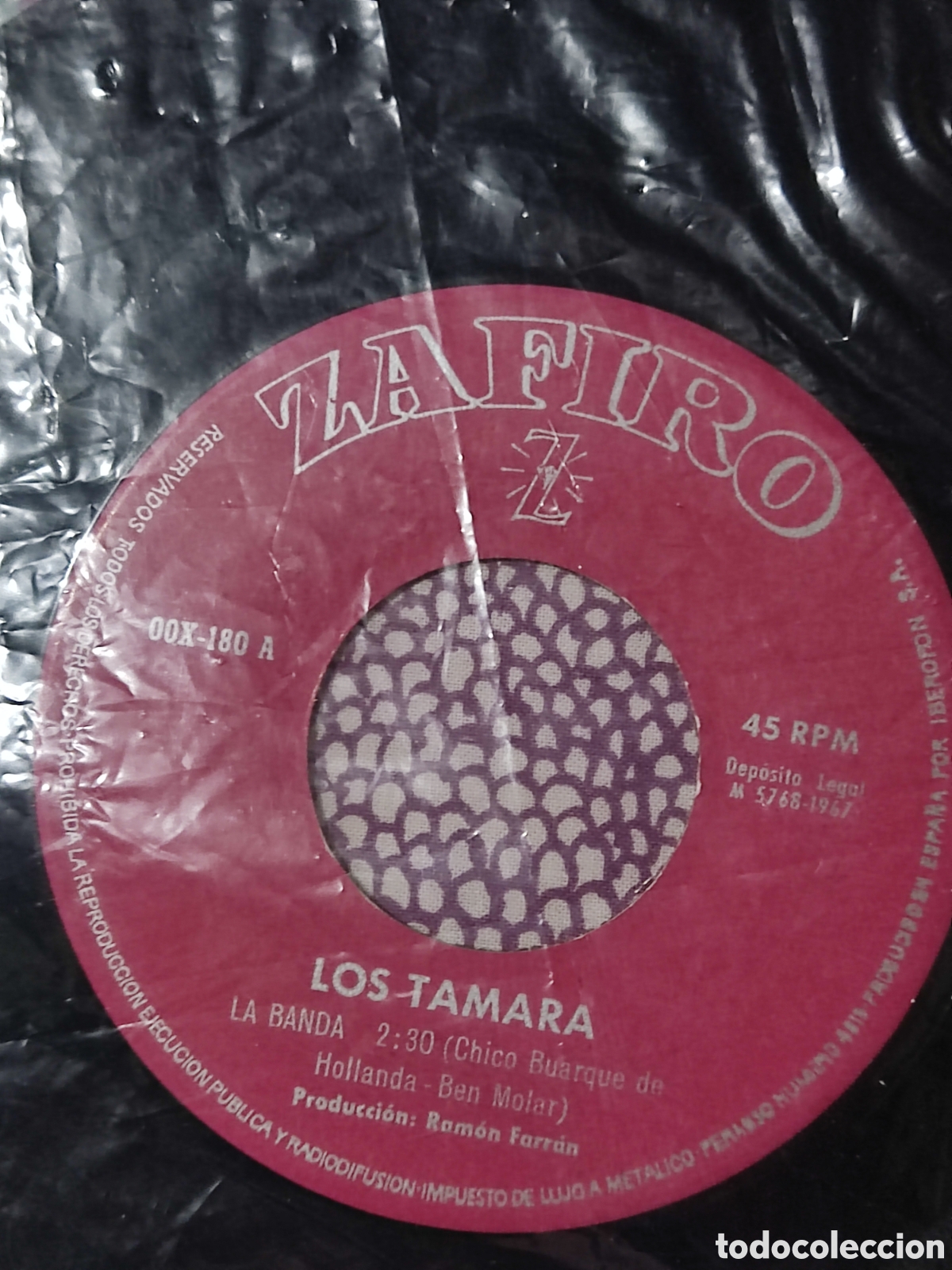 Discos de vinilo: Los Tamara vinilo del a&ntilde;o 1967 - Foto 4