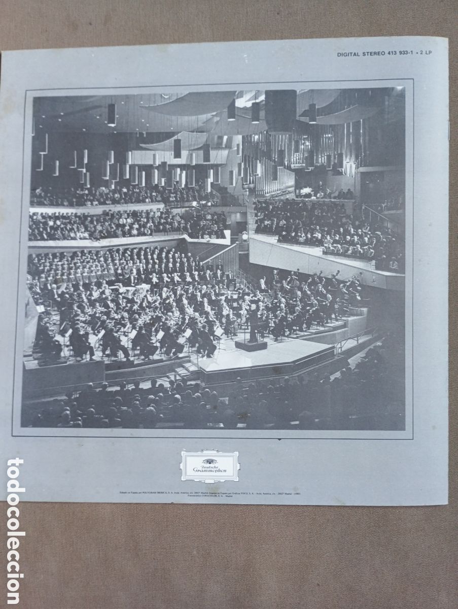 Discos de vinilo: Sinfon&iacute;as 5 & 9 BEETHOVEN - Foto 5