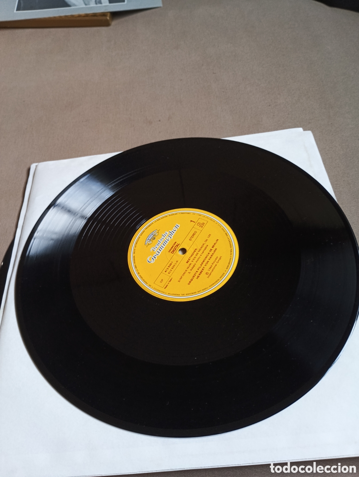 Discos de vinilo: Sinfon&iacute;as 5 & 9 BEETHOVEN - Foto 8
