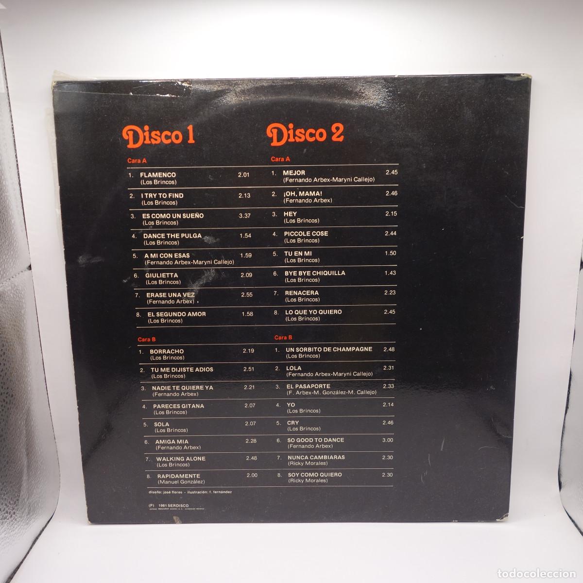 Discos de vinilo: LOS BRINCOS - ALBUM DE ORO - Foto 2