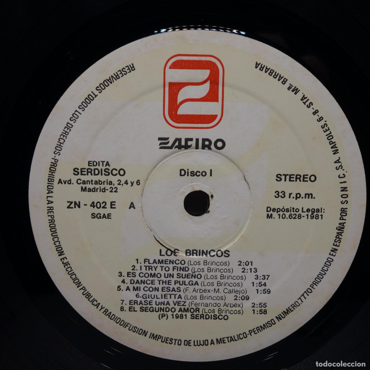 Discos de vinilo: LOS BRINCOS - ALBUM DE ORO - Foto 7