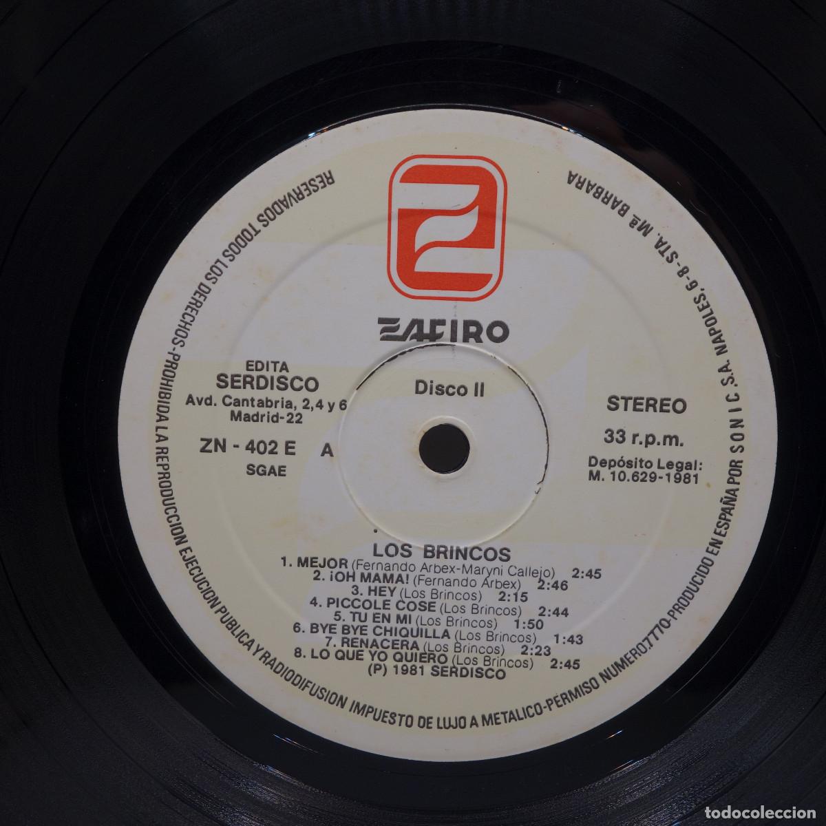 Discos de vinilo: LOS BRINCOS - ALBUM DE ORO - Foto 12