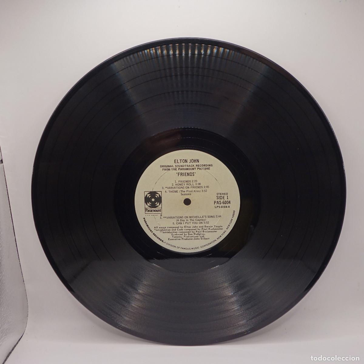 Discos de vinilo: ELTON JOHN - FRIENDS - Foto 5
