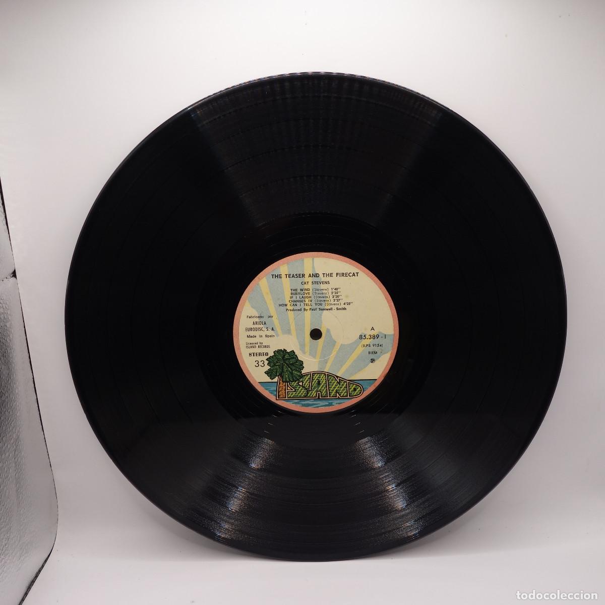 Discos de vinilo: CAT STEVENS - THE TEASER AND THE FIRECAT - Foto 12