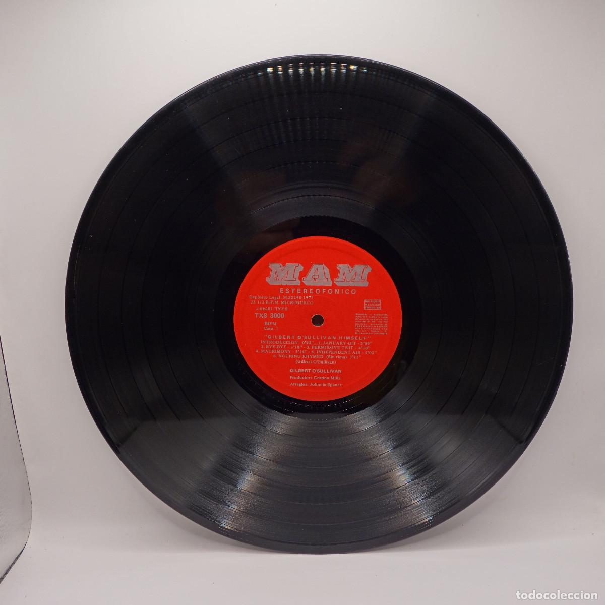 Discos de vinilo: GILBERT OSULLIVAN - HIMSELF - Foto 5