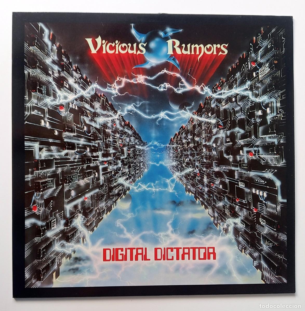 Discos de vinilo: LP VICIOUS RUMORS - DIGITAL DICTATOR - Foto 1