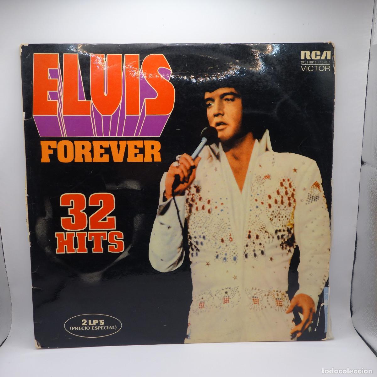 Discos de vinilo: ELVIS FOREVER - 32 HITS - Foto 1