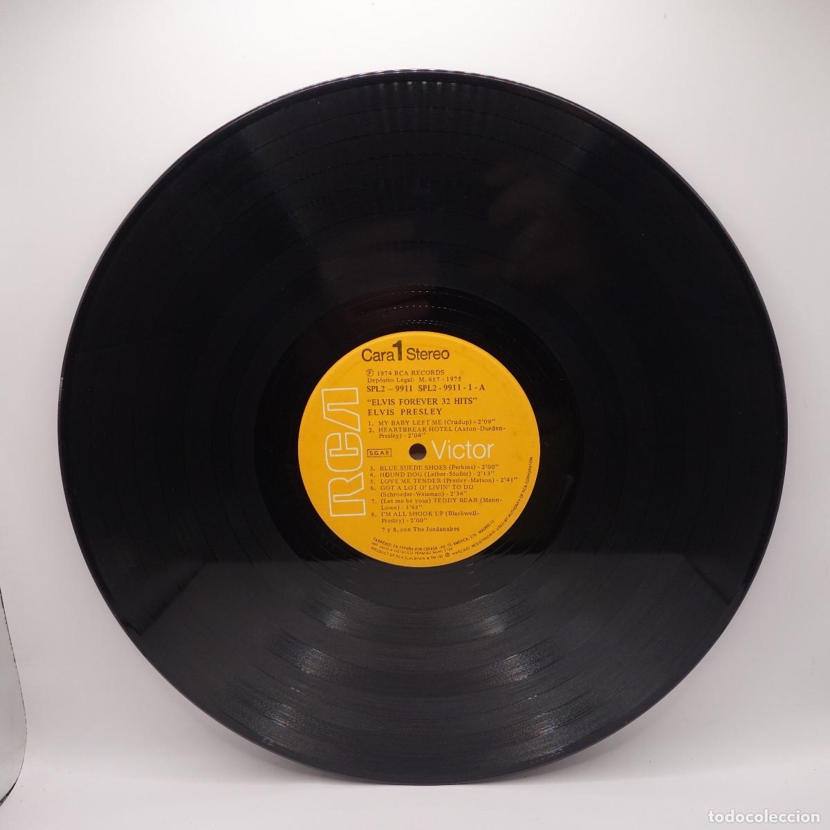 Discos de vinilo: ELVIS FOREVER - 32 HITS - Foto 9