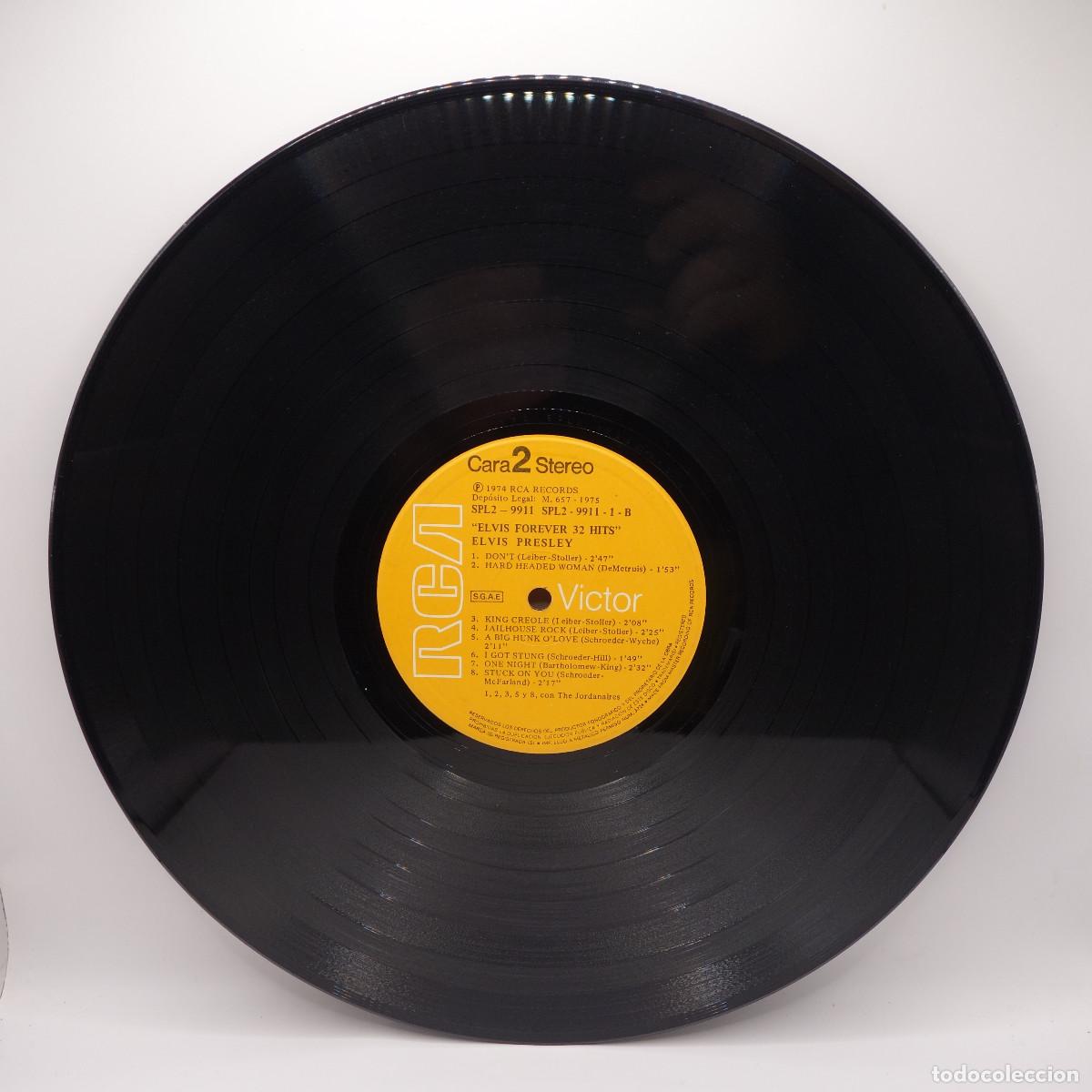 Discos de vinilo: ELVIS FOREVER - 32 HITS - Foto 11