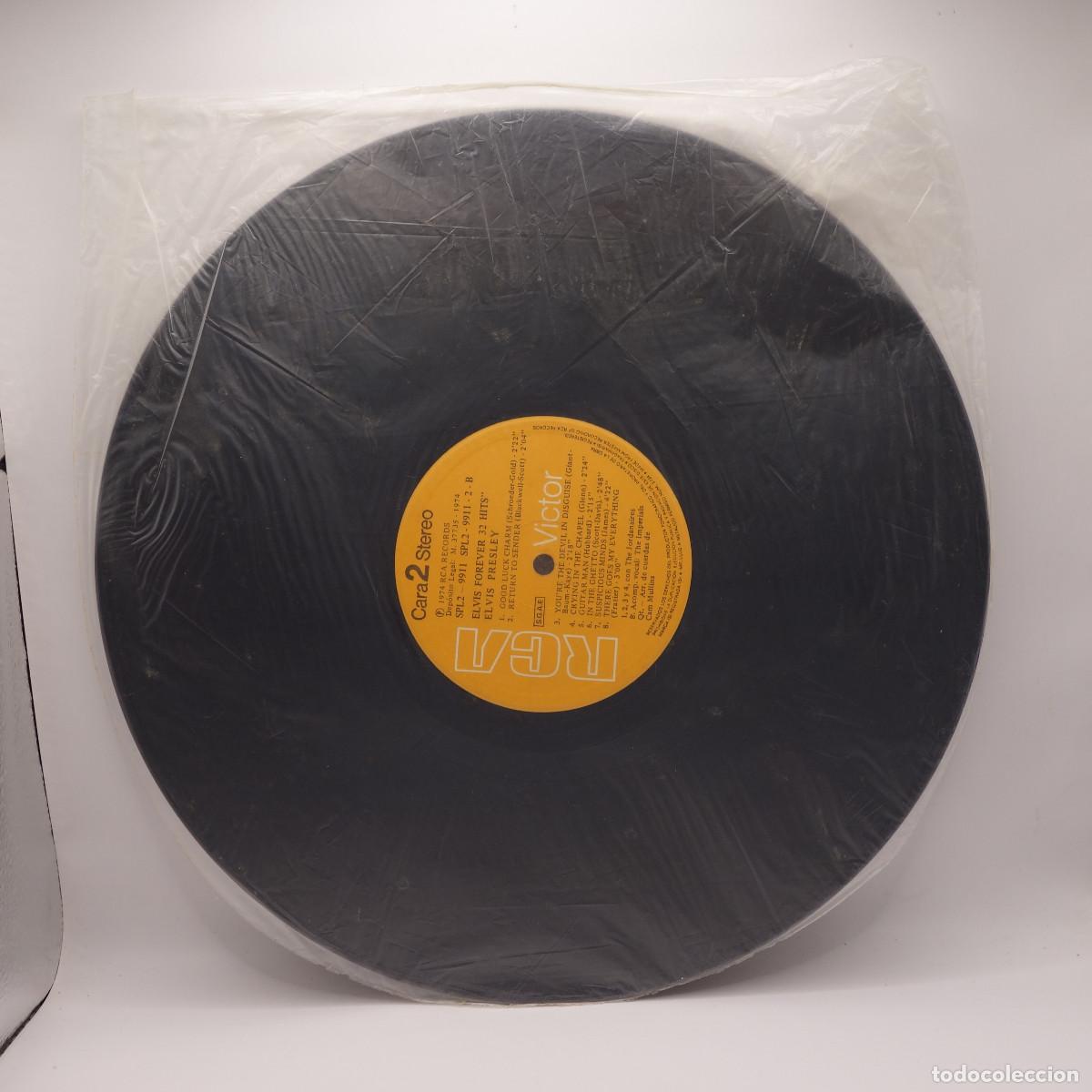 Discos de vinilo: ELVIS FOREVER - 32 HITS - Foto 13