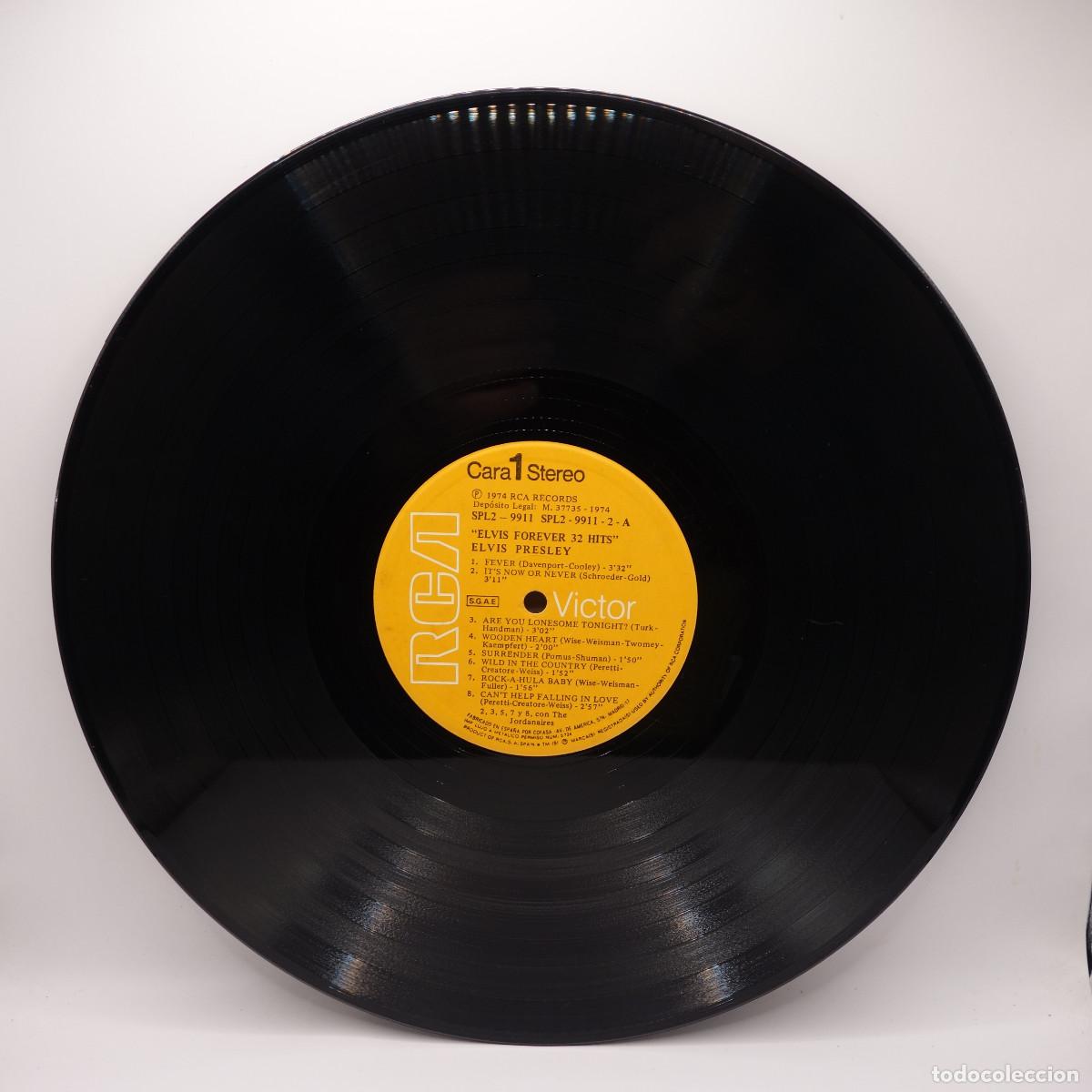 Discos de vinilo: ELVIS FOREVER - 32 HITS - Foto 14