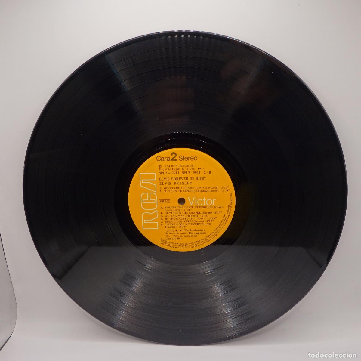 Discos de vinilo: ELVIS FOREVER - 32 HITS - Foto 16