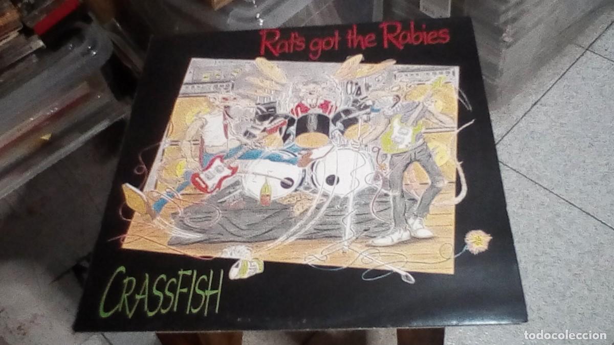 Discos de vinilo: Rats Got The Rabies &lrm;&ndash; Crassfish . PUNK - Foto 1