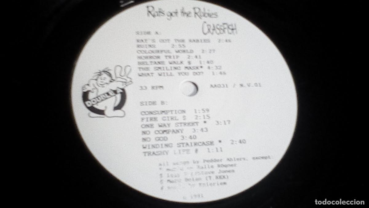 Discos de vinilo: Rats Got The Rabies &lrm;&ndash; Crassfish . PUNK - Foto 3