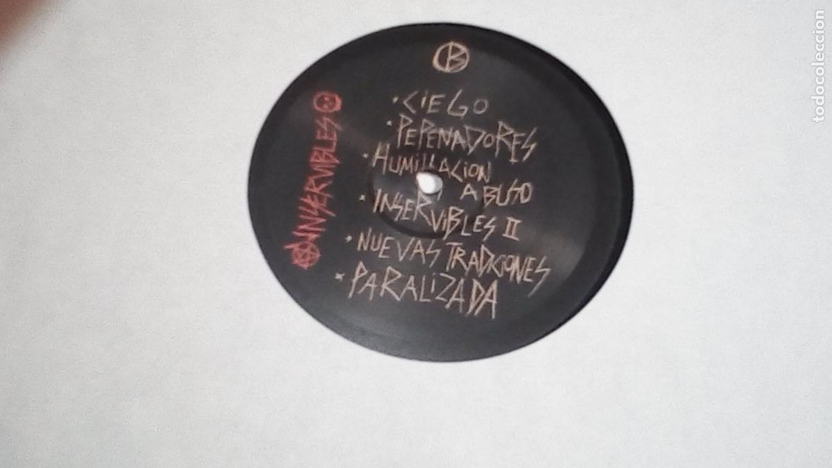 Discos de vinilo: Inservibles &lrm;&ndash; Inservibles . PUNK - Foto 3