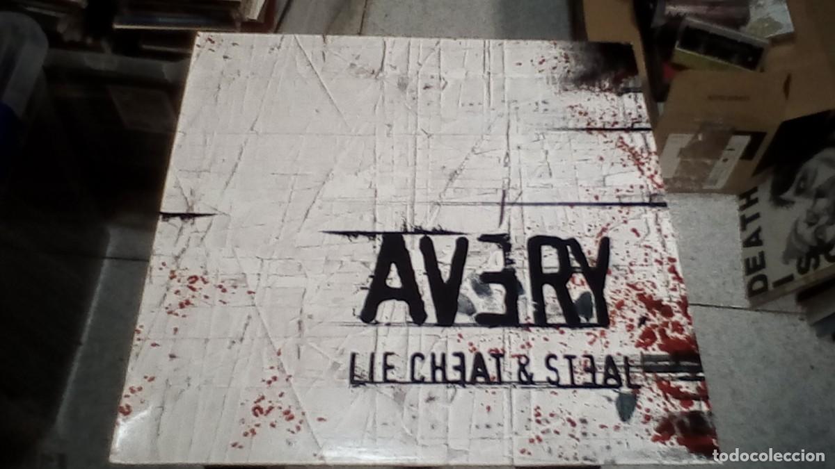 Discos de vinilo: Avery &ndash; Lie Cheat & Steal . HC/PUNK - Foto 1