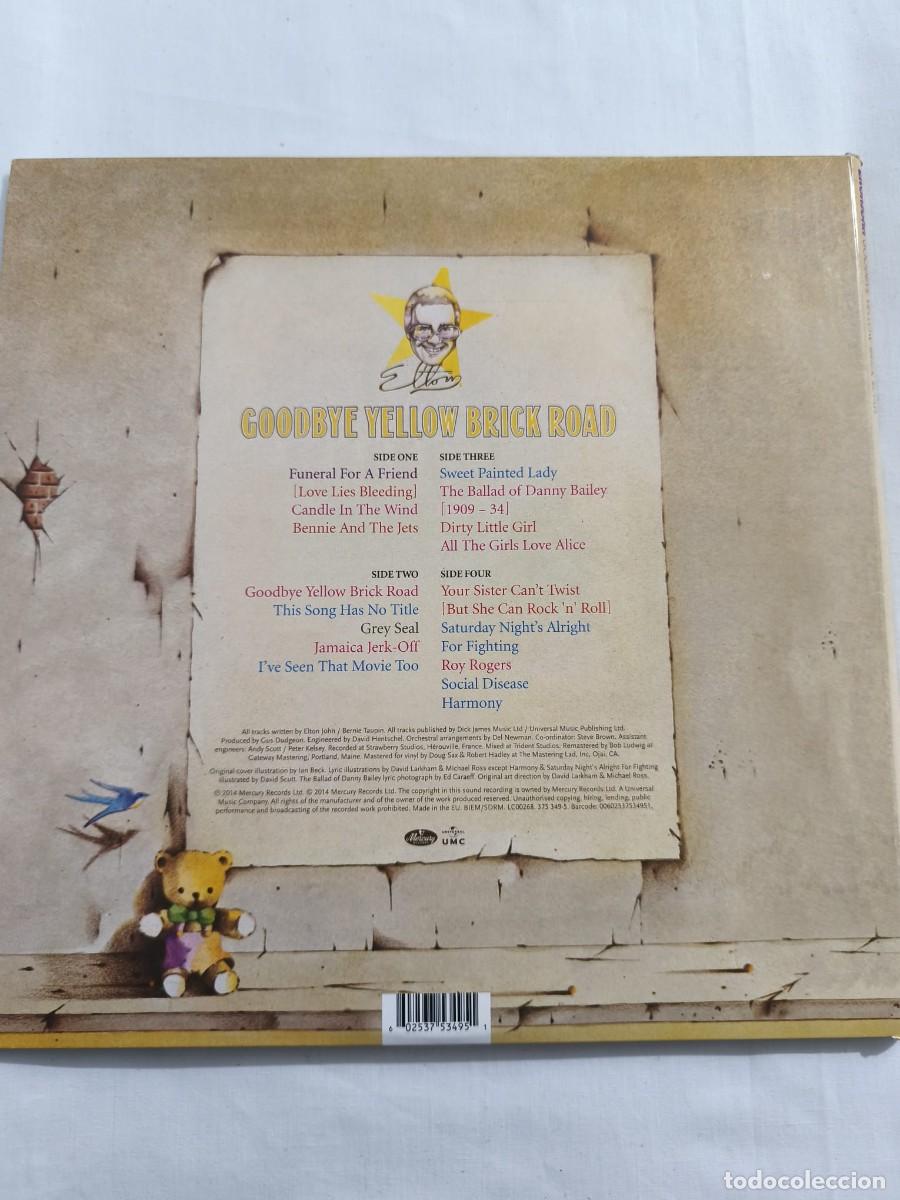 Discos de vinilo: Elton John - Goodbye Yellow Brick Road - Foto 2