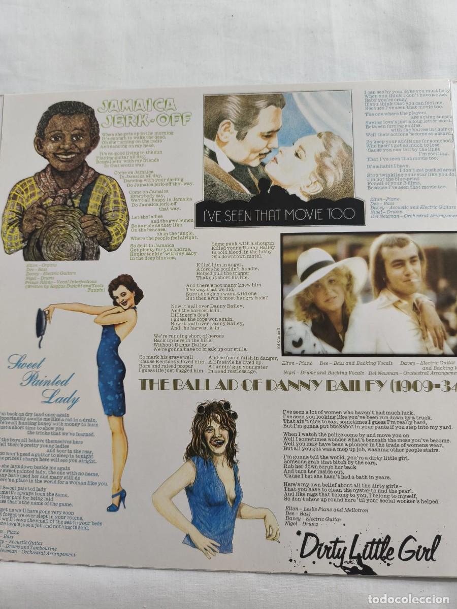 Discos de vinilo: Elton John - Goodbye Yellow Brick Road - Foto 5