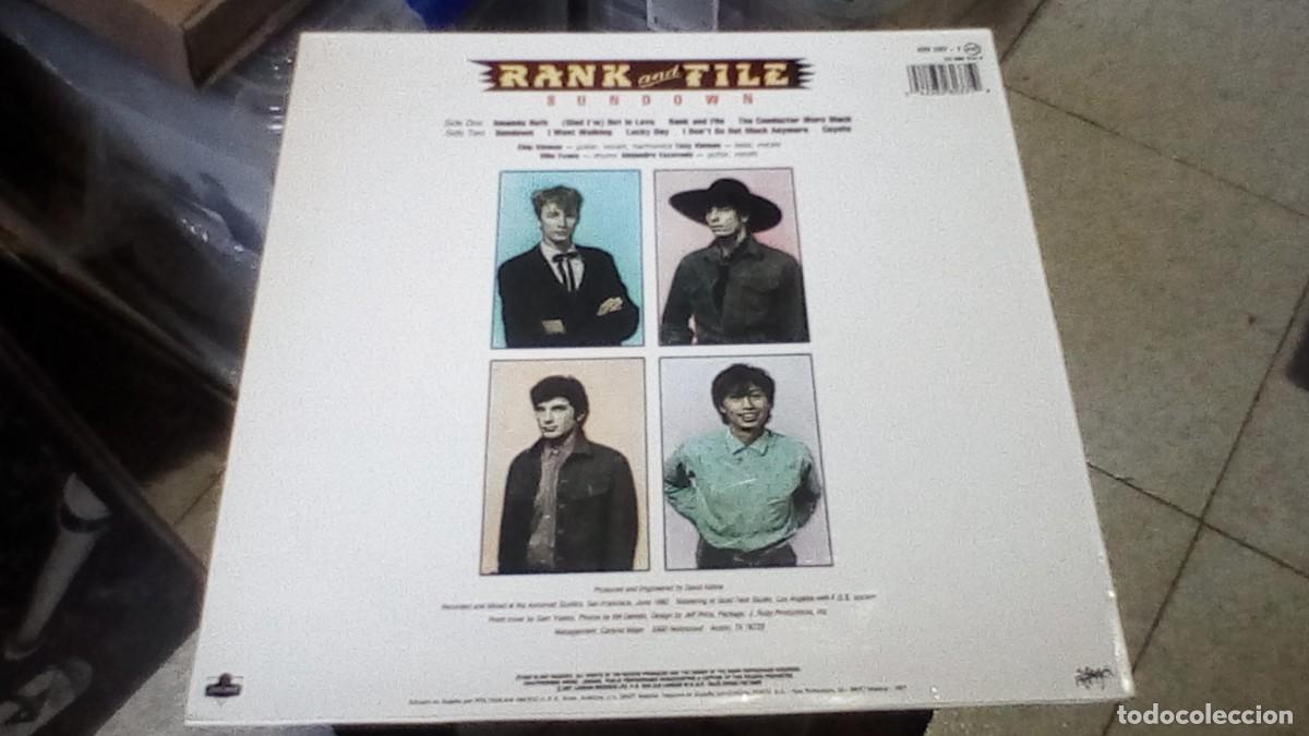 Discos de vinilo: Rank And File &lrm;&ndash; Sundown - Foto 2