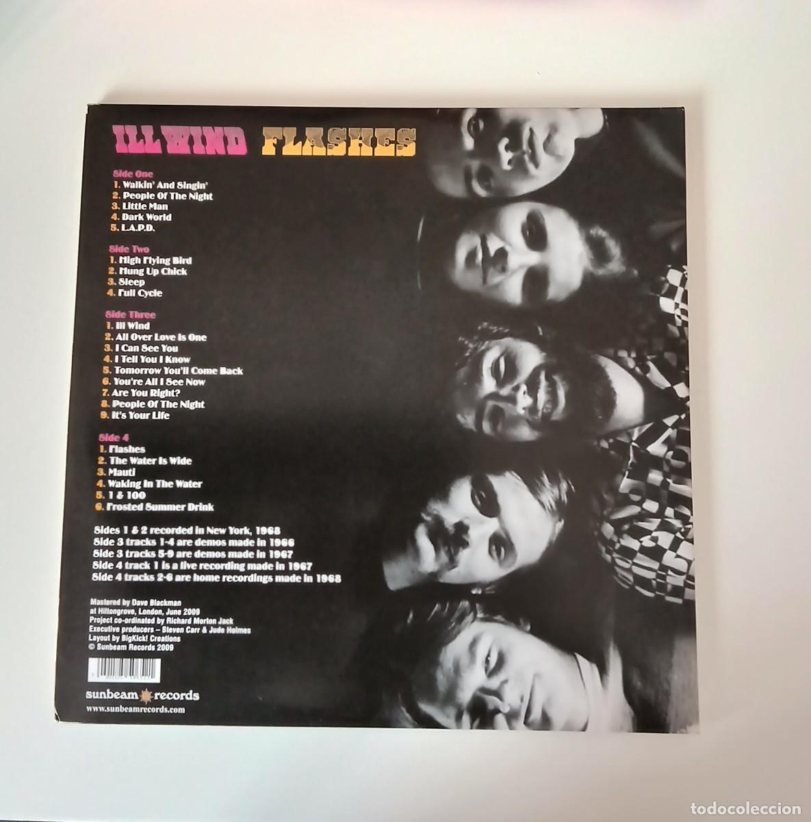 Discos de vinilo: ILL WIND- Flashes/// Reed. (( MINT)) 2 LP port. Abierta - Foto 3