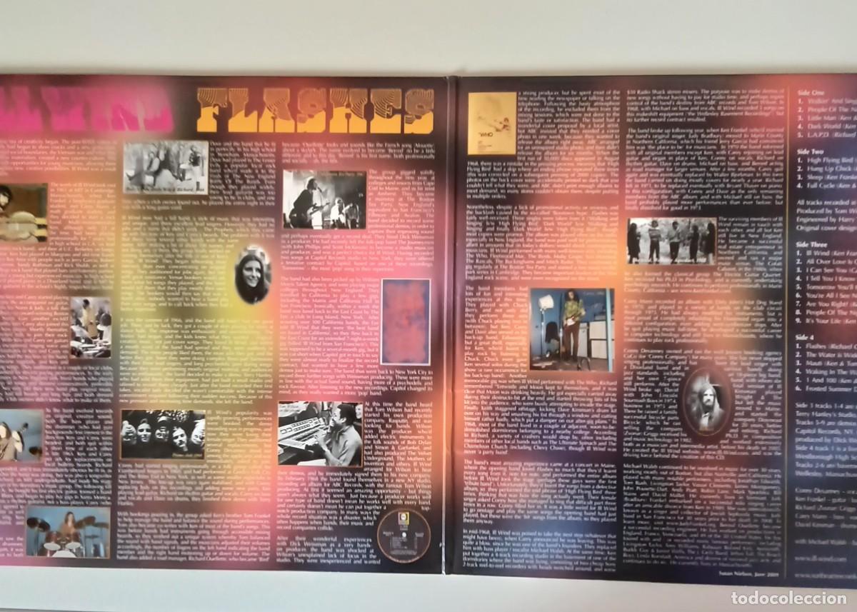 Discos de vinilo: ILL WIND- Flashes/// Reed. (( MINT)) 2 LP port. Abierta - Foto 4