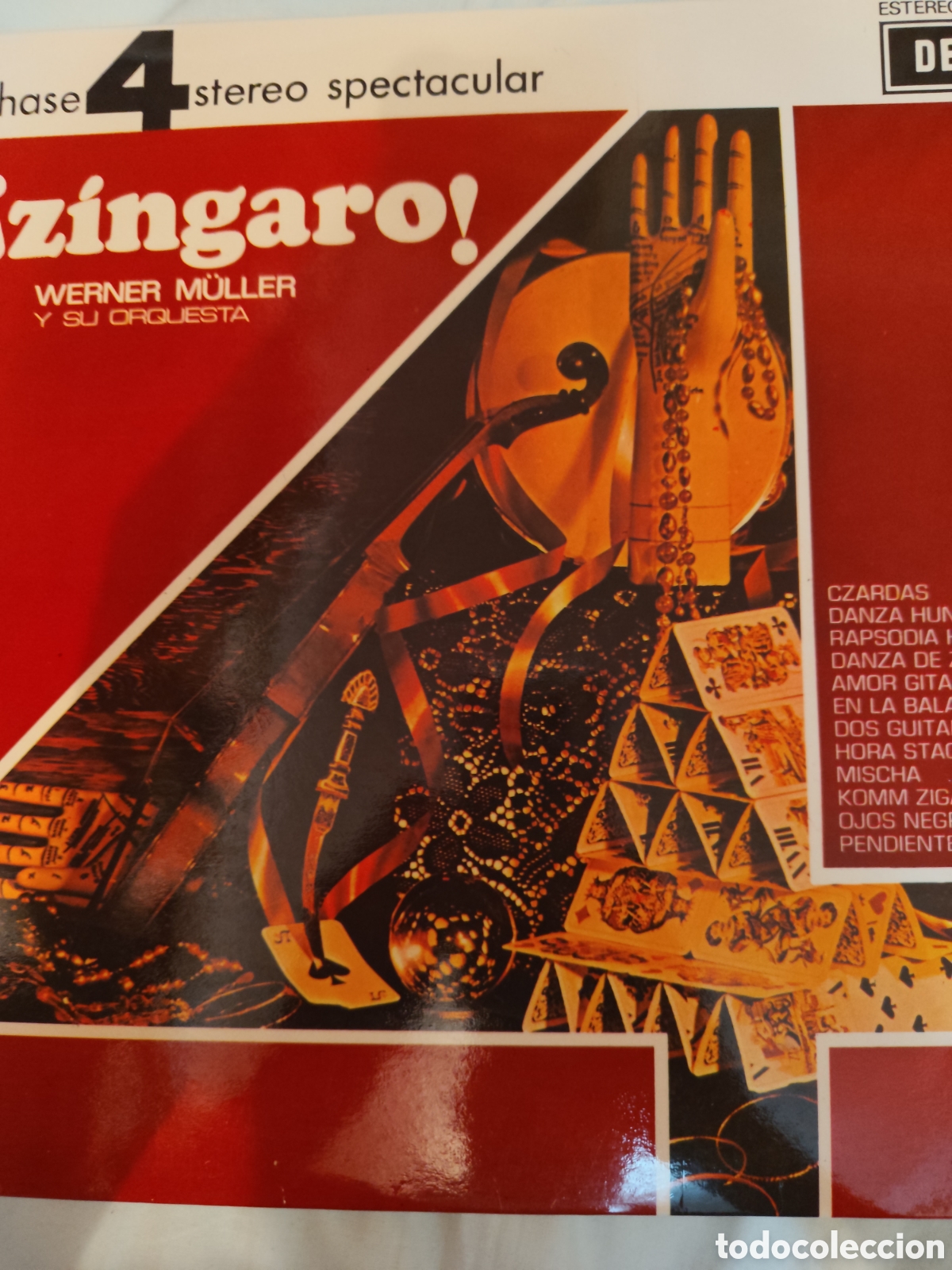 Discos de vinilo: Z&iacute;ngaro. Werner Muller y su orquesta - Foto 1