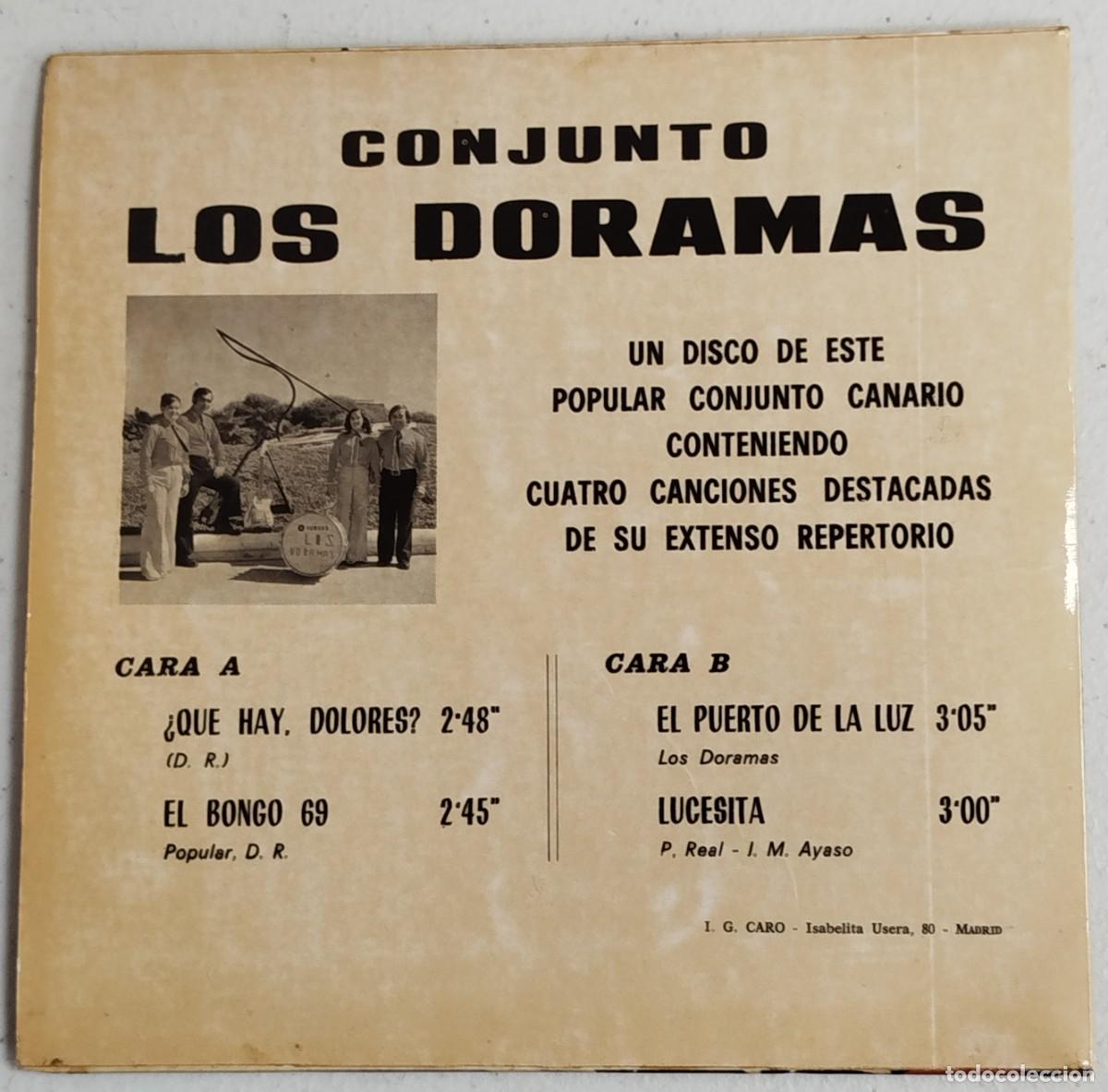 Discos de vinilo: Los Doramas &ndash; &iquest;Que Hay, Dolores? - Foto 2