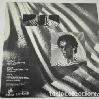 Discos de vinilo: De Blanc Maxi Single Hush C&aacute;llate Avatar 1983 - Foto 2