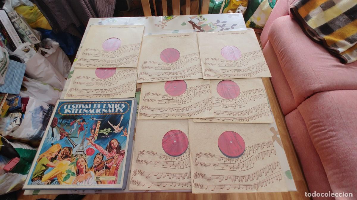 Discos de vinilo: FESTIVAL DE EXITOS INTERNACIONALES-CAJA BOX SET CON 8 LPS - Foto 2