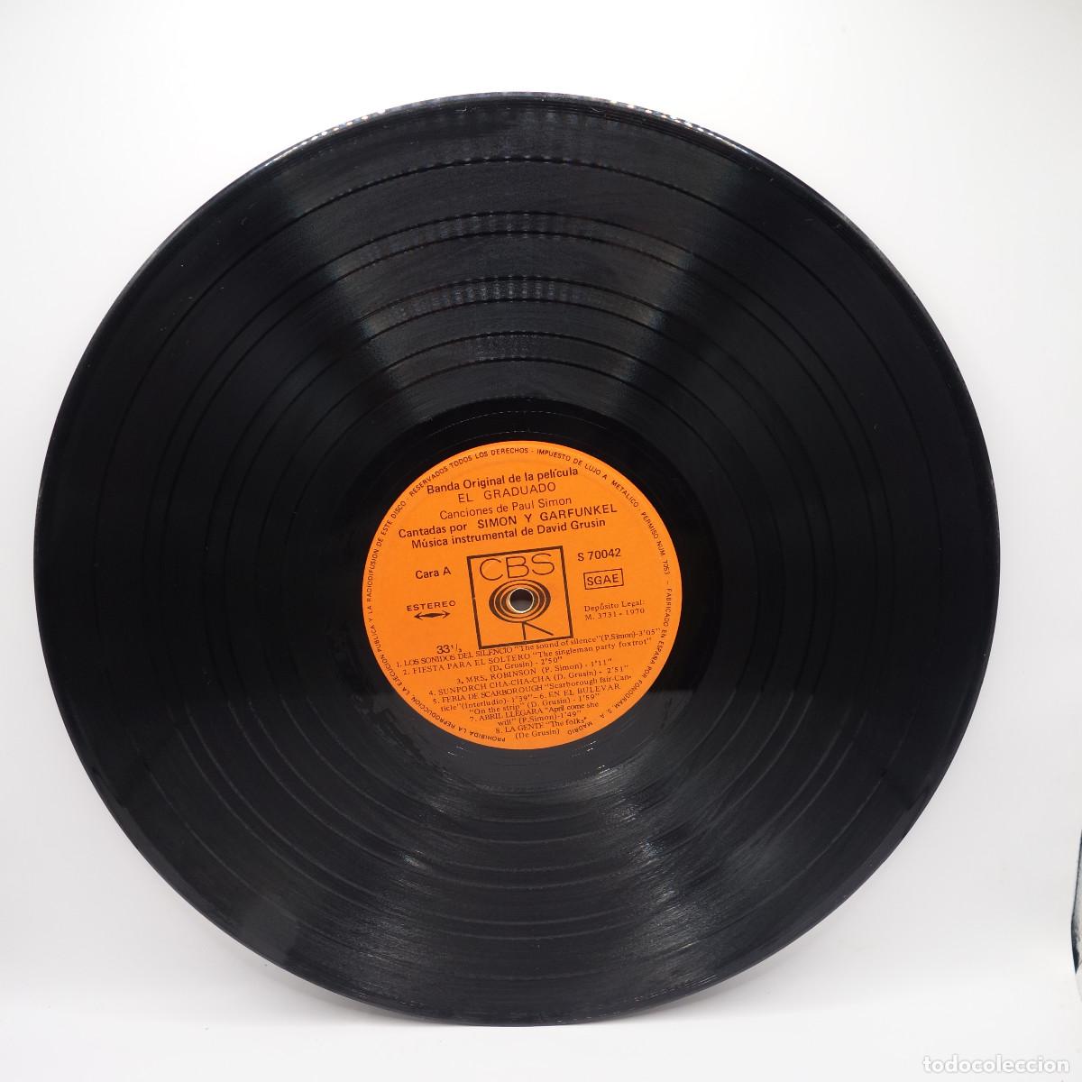 Discos de vinilo: EL GRADUADO - BSO - CBS - Foto 6