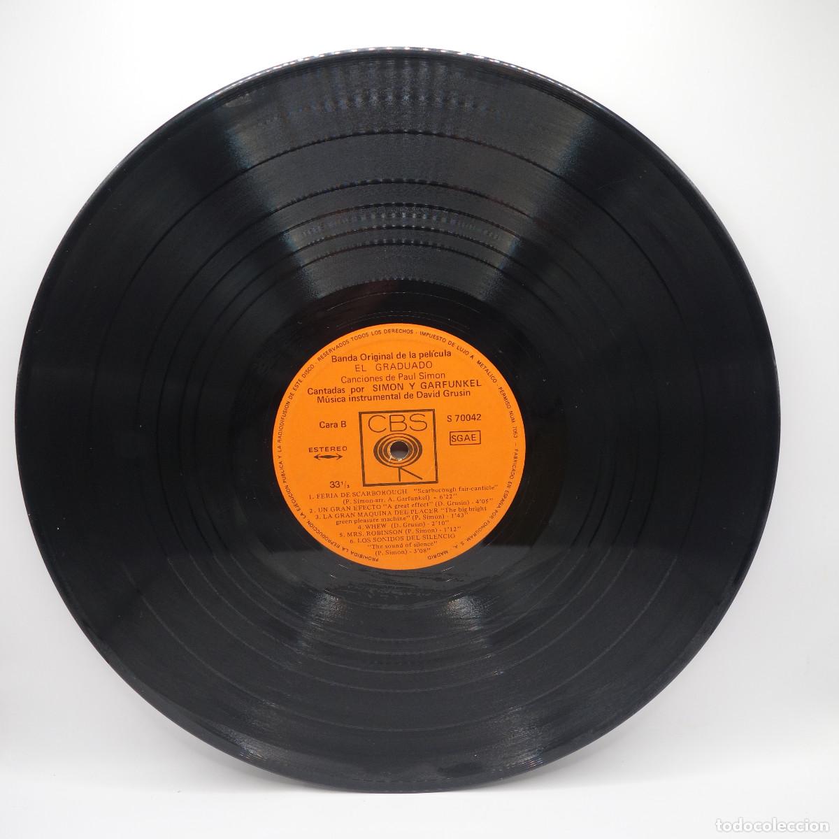 Discos de vinilo: EL GRADUADO - BSO - CBS - Foto 8