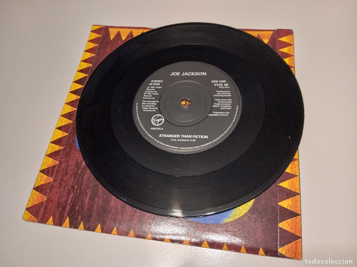 Discos de vinilo: Joe Jackson -Stranger than fiction- (1991) single - Foto 3