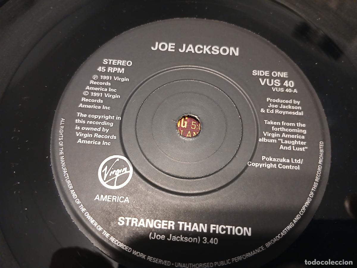 Discos de vinilo: Joe Jackson -Stranger than fiction- (1991) single - Foto 4