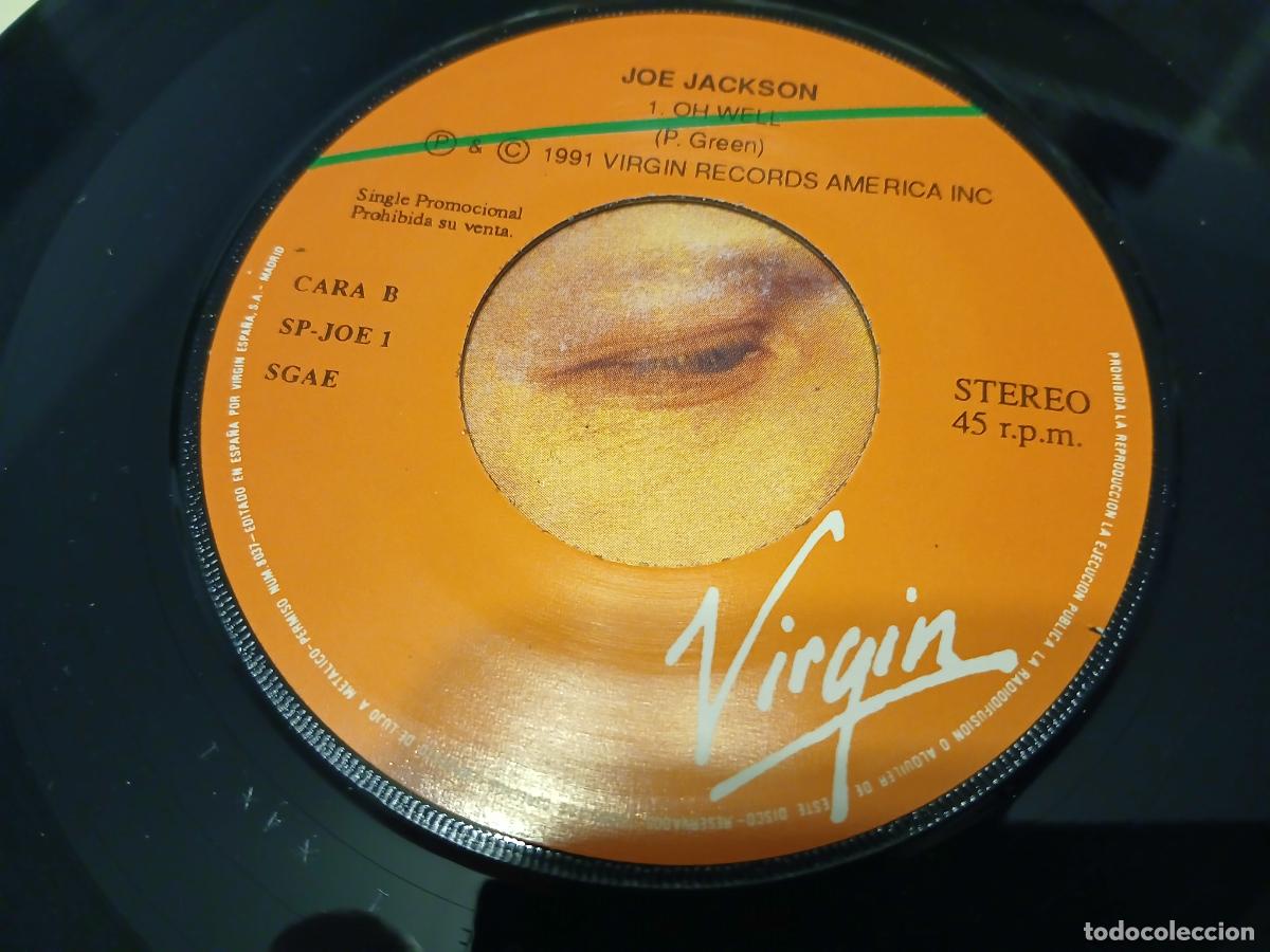 Discos de vinilo: Joe Jackson -Oh well- (1991) single - Foto 4
