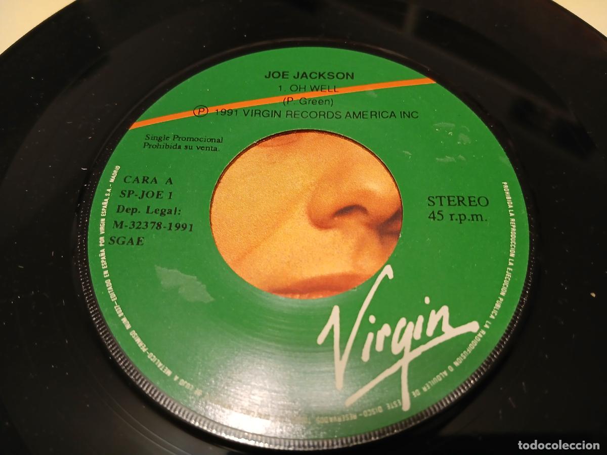 Discos de vinilo: Joe Jackson -Oh well- (1991) single - Foto 5