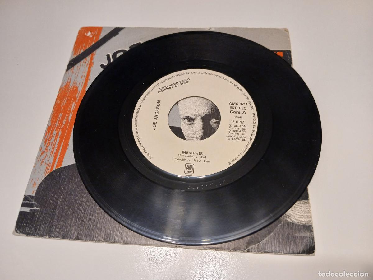 Discos de vinilo: Joe Jackson -Memphis- (1983) single - Foto 3