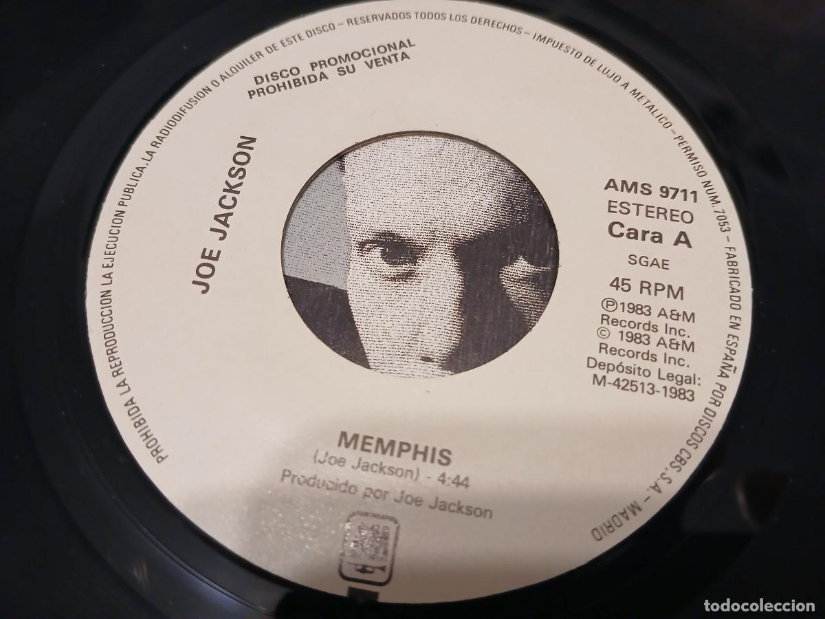 Discos de vinilo: Joe Jackson -Memphis- (1983) single - Foto 4