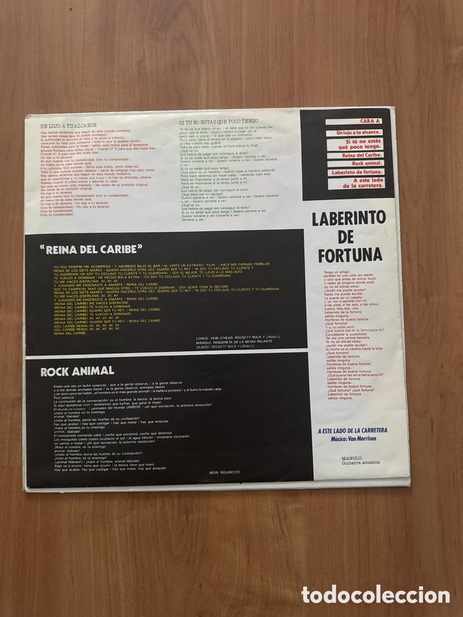 Discos de vinilo: Vinilo &ldquo;Danza invisible/A tu Alcance&rdquo; - Foto 3