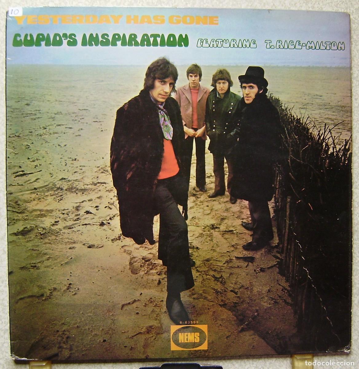 Discos de vinilo: CUPID&acute;S INSPIRATION.YESTERDAY HAS GONE.UK...EX - Foto 1